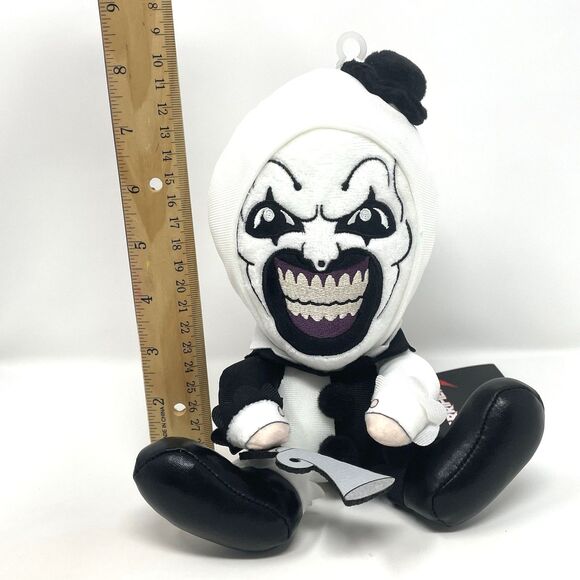 Terrifier 3 Art the Clown Phunny Plush Kidrobot 8" Horror Toy Doll New With Tags - Picture 10 of 10